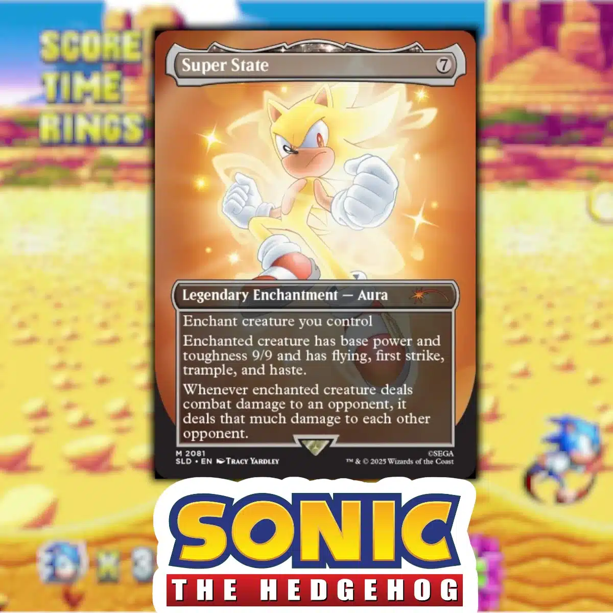 Secret Lair Sonic: Friends ＆ Foes Foil Secret Lair x Sonic: Friends & Foes Foil Edition | Secret Lair