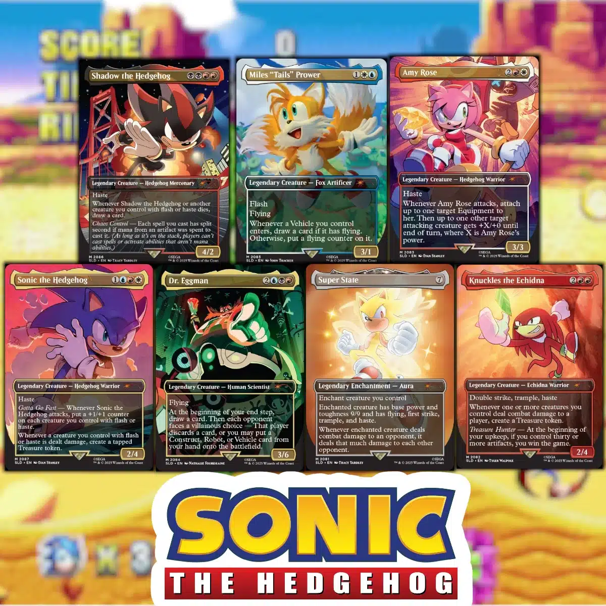 Secret Lair x Sonic: Friends & Foes Foil – Inevitable